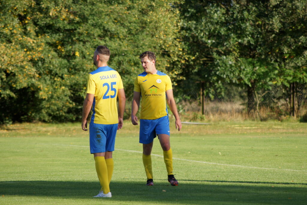 ŁKS Soła Łęki - Intensywny mecz dwóch Sół zakończony wynikiem 5:5