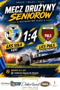 ŁKS Soła Łęki - Za nami 6. kolejka rundy jesiennej