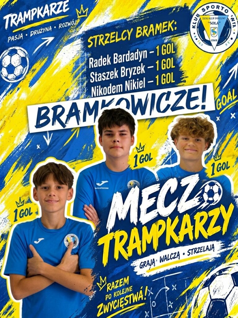 ŁKS Soła Łęki - Trudna przeprawa w mecz wyjazdowy trampkarzy ⚽