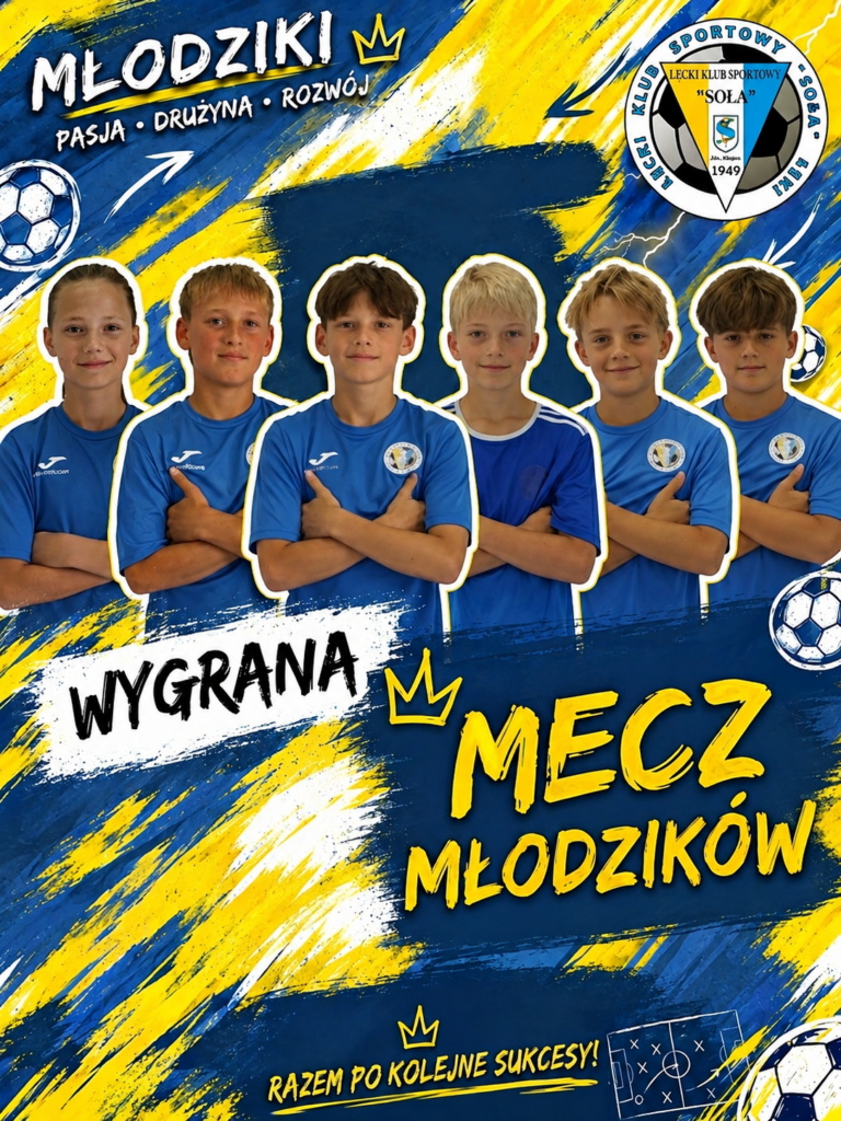 ŁKS Soła Łęki - Młodziki w akcji - wysokie zwycięstwo w meczu ligowym 🔥